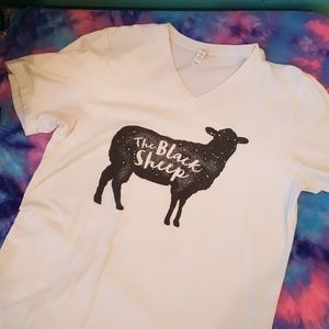 Ruby's Rubbish Black Sheep tee